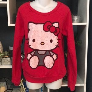 🛍PRICE DROP🛍 Red Hello Kitty Sweatshirt Sweater